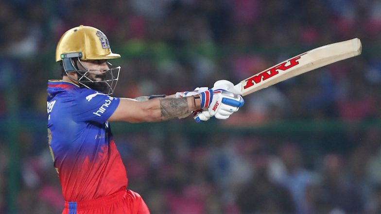 Virat Kohli Becomes First Batsman To Score 7500 Runs in Indian Premier League, Achieves Feat During RR vs RCB IPL 2024 Match