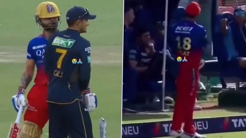 Virat Kohli, Shubman Gill Share a Laugh During GT vs RCB IPL 2024 Clash (Watch Video)