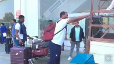 West Indies A Cricket Team's Kit Bags Loaded in Pickup Truck as They Arrive at TIA Airport Kathmandu in Nepal, Fans React to Viral Pics and Videos