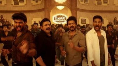 Complaint Lodged Against The Greatest of All Time Song 'Whistle Podu' From Vijay's Film For Promoting Violence and Drugs – Reports
