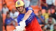 IPL 2024: Royal Challengers Bengaluru&rsquo;s Will Jacks Credits &lsquo;Virat Kohli&rsquo;s Tips on Spin&rsquo; for 41-Ball 100 Against Gujarat Titans