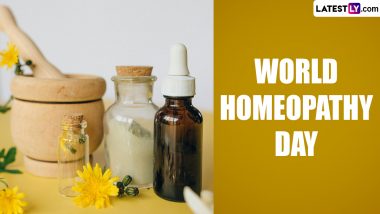 World Homeopathy Day 2024 Date, History and Significance: Know About the Global Event That Commemorates the Birthday of Dr Samuel Hahnemann, the Founder of Homoeopathy