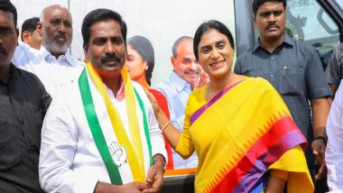 Andhra Pradesh: Another YSRCP MLA MS Babu Joins Congress During Ongoing Bus Yatra of YS Sharmila Reddy