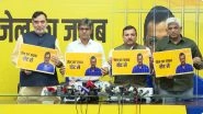 Lok Sabha Elections 2024: AAP Launches &lsquo;Jail Ka Jawab Vote Se&rsquo; Campaign Ahead of LS Polls