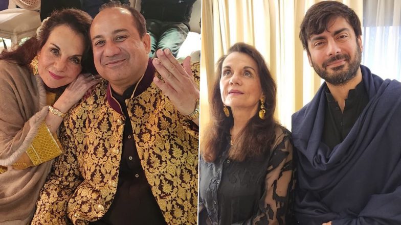 Mumtaz Visits Pakistan and Parties With Fawad Khan and Rahat Fateh Ali Khan (View Pics)
