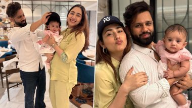 Disha Parmar and Rahul Vaidya Celebrate Daughter’s 7-Month Birthday With Sweet Snaps