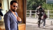 Ground Zero: Emraan Hashmi Impresses in Indian Army Attire on Film Set (Watch Video)