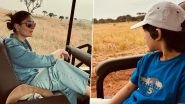 Kareena Kapoor Khan Shares Stunning Snaps From Tanzania Safari With Son Taimur; Actress Writes &lsquo;Savannah Girl and Boy&rsquo; (View Pics)