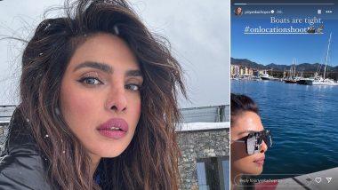 Heads of State: Priyanka Chopra Shares Behind-the-Scenes Look From Action-Packed Film (View Pic)