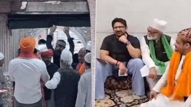 Jolly LLB 3: Arshad Warsi Visits Ajmer for Film Shoot, Seeks Blessings at Dargah (Watch Video)