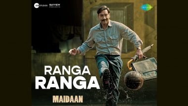 Maidaan Song ‘Ranga Ranga’: A R Rahman Composes Upbeat Track for Ajay Devgn Starrer, Inspires Fans (Watch Video)