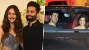 Ranbir Kapoor and Alia Bhatt&rsquo;s Sizzling Appearance at Jackky Bhagnani and Rakul Preet Singh&rsquo;s Residence (Watch Video)
