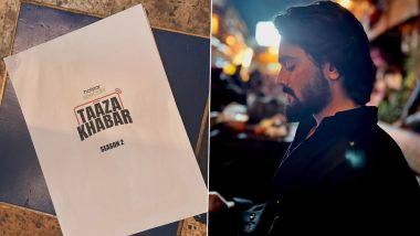 Taaza Khabar Season 2: Bhuvan Bam Wraps Up Shooting for His Series Co-Starring Shriya Pilgaonkar and Mahesh Manjrekar (View Pics)