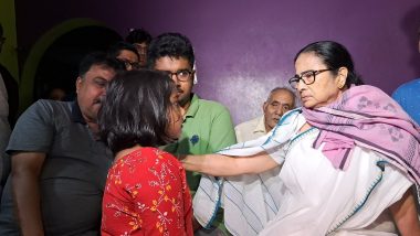 Storm in West Bengal: Death Toll Rises to Five, CM Mamata Banerjee Meets Families of Victims (See Pics)