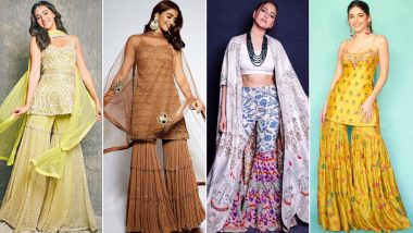 Eid 2024 Outfit Ideas: Ananya Panday, Alaya F's Sharara Designs That You Can Wear On This Day