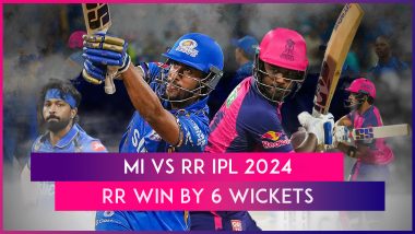 MI vs RR IPL 2024 Stat Highlights: Trent Boult Guides Rajasthan Royals To Victory