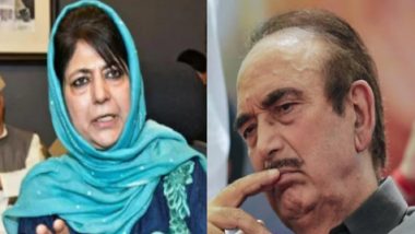 Jammu and Kashmir Lok Sabha Elections 2024: PDP Names Candidates for Three Valley Seats, Fields Mehbooba Mufti Against Ghulam Nabi Azad in Anantnag