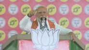 Lok Sabha Elections 2024: INDIA Bloc Leaders Came Together to Hide Their Corruption, Says PM Narendra Modi in Maharashtra (Watch Video)