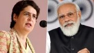 BJP Government Has Neither Taken Any Positive Initiative To Restore Peace, nor Has PM Narendra Modi Visited Manipur, Alleges Priyanka Gandhi Vadra