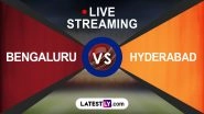 IPL 2024 Royal Challengers Bengaluru vs Sunrisers Hyderabad Free Live Streaming Online on JioCinema: Get TV Channel Telecast Details of RCB vs SRH T20 Cricket Match on Star Sports
