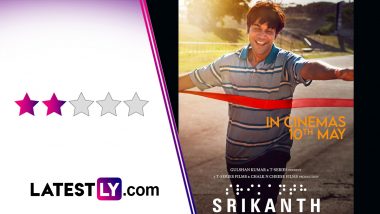 Srikanth Movie Review: Rajkummar Rao is Sincere in This Gallery-Pleasing Yet Shallow Biopic (LatestLY Exclusive)