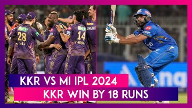 KKR vs MI IPL 2024 Stat Highlights: Varun Chakaravarthy, Venkatesh Iyer's Heroics Lead Kolkata Knight Riders To Memorable Victory