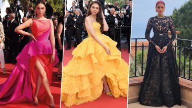 Cannes Film Festival Throwback: Aditi Rao Hydari's Ravishing Looks from The Past at the French Riviera