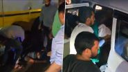 Goa CM Pramod Sawant Spots Accident, Helps Victim in Ghogol Margao Region; Video Surfaces