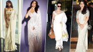 From Ananya Panday to Sara Ali Khan, Bollywood Ladies And Their Obsession for White Sarees!