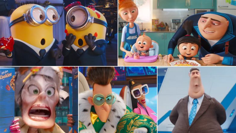 Despicable Me 4 Trailer: Minion Gang Develop Super Powers and Turn Mega Minions To Help Gru and His Family; Film To Hit Theatres on July 3 (Watch Video)