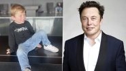 &lsquo;Lil X Turns 4&rsquo;: Elon Musk Shares Son X AE A-XII&rsquo;s Adorable Photo on Latter&rsquo;s Fourth Birthday (See Pic)