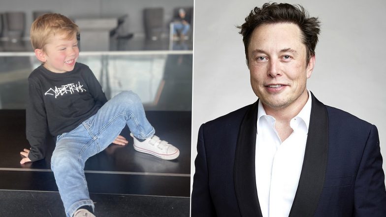 ‘Lil X Turns 4’: Elon Musk Shares Son X AE A-XII’s Adorable Photo on Latter’s Fourth Birthday (See Pic)