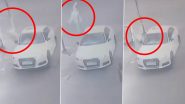 Noida Hit and Run: Elderly Man Dies After Speeding Audi Car Hits Him in Sector 53; Disturbing Video Surfaces