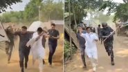 West Bengal Lok Sabha Elections 2024: BJP's Jhargram Candidate Pranat Tudu 'Attacked' by Miscreants (Watch Video)