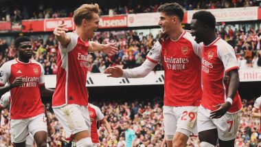 Arsenal 3-0 Bournemouth, Premier League 2023-24: Bukayo Saka, Leandro Trossard and Declan Rice on Target as Gunners Extend Lead at Top