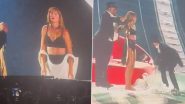 Taylor Swift’s Mid-Concert Outfit Transformation Stirs Debate Among Fans at Paris Eras Tour Show (Watch Video)