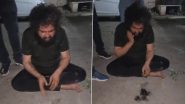 Bhilwara Shocker: Police Force Man Accused of Assault to Sit on Road, Pluck His Beard in Rajasthan (Watch Video)