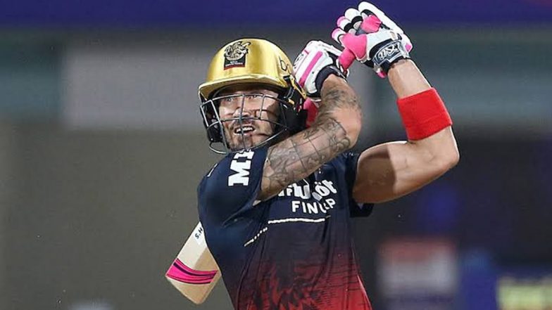 Faf du Plessis Scores Second Fastest Half-Century For A Royal Challengers Bengaluru Batter, Achieves Feat During RCB vs GT IPL 2024 Match