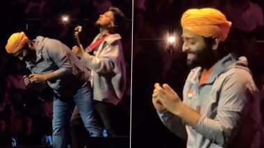 ‘Not Cool’ Netizens Slam Arijit Singh for Cutting His Nails on Stage During Live Concert in Dubai (Watch Video)