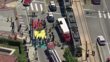 Los Angeles Metro Train Accident: Over 50 Injured As Metro Light Rail Train Collides With Bus Near USC Campus