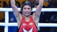 Nikhat Zareen at Paris Olympics 2024, Boxing Free Live Streaming Online: Know TV Channel and Telecast Details for Women's 50kg Round of 32