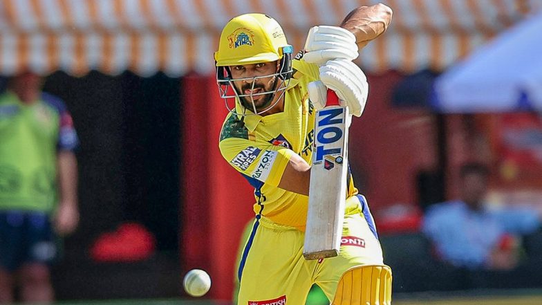 Chennai Super Kings Skipper Ruturaj Gaikwad Overtakes Sachin Tendulkar’s Run Tally, Achieves Feat in PBKS vs CSK IPL 2024 Match