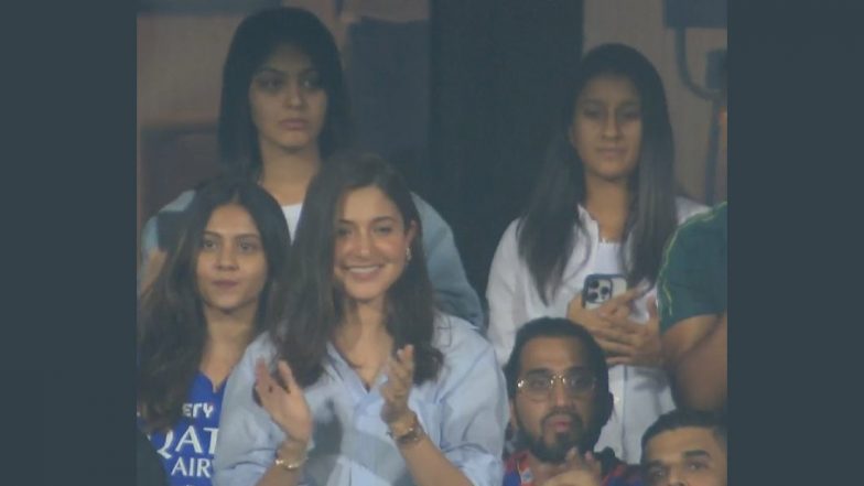 Jemimah Rodrigues, Harleen Deol and Anushka Sharma Spotted in M Chinnaswamy Stadium During RCB vs GT IPL 2024 Match  (See Pics)