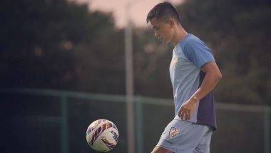 India Football Team Captain Sunil Chhetri Reacts Ahead of His Final Match With Blue Tigers, Says ‘Been Caught in a Bit of Dilemma’