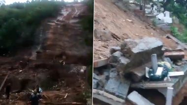 Mizoram Quarry Collapse: 12 Killed, Several Missing After Stone Quarry Collapses in Aizawl Amid Incessant Rainfall Due to Cyclone Remal Aftermath