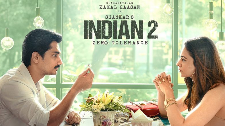 Indian 2: Makers Unveil New Poster From Kamal Haasan’s Film Featuring Rakul Preet Singh and Siddharth; Second Single To Drop on THIS Date!