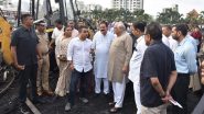 Rajkot Gaming Zone Fire: Devastating Blaze Claims 35 Lives, Gujarat CM Bhupendra Patel Conducts On-Site Inspection To Assess Aftermath of Fire (Watch Video)