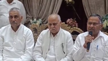 Haryana Lok Sabha Election 2024: Three Independent MLAs Withdraw Support to Nayab Singh Saini Led-BJP Government, Back Congress Party Ahead of Polls in All 10 Constituencies (Watch Video)