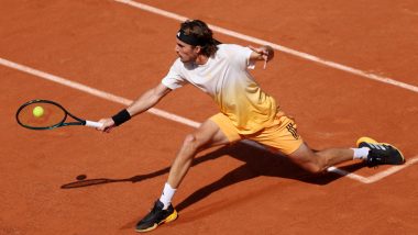 Stefanos Tsitsipas vs Daniel Altmaier, French Open 2024 Free Live Streaming Online: How to Watch Live TV Telecast of Roland Garros Men’s Singles Tennis Match?