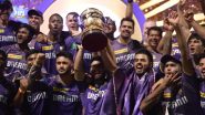 KKR vs SRH IPL 2024 Final: Rinku Singh Eyes ICC T20 World Cup Title After Indian Premier League Glory (Watch Video)